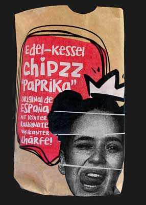 Kartoffelchips Paprika ( Pimentón de la Vera ) 